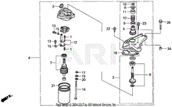 SMA,HMA STARTER MOTOR