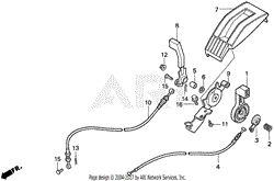 SXA,SMA THROTTLE LEVER