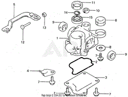 GEAR CASE@CLUTCH ARM