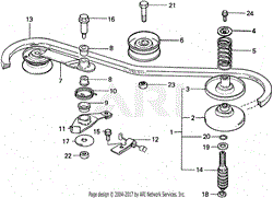 TENSIONER ARM@V-BELT