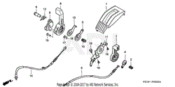 THROTTLE LEVER (HXA)