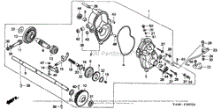 TRANSMISSION (HRC215K1, HRC216/K1 - SDA, SXA)