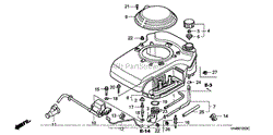 FAN COVER (HRC216K1)