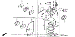 CARBURETOR (HRA/HRC215, HRC216/K1)