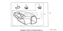 SIDE DISCHARGE KIT (HRR216/K2/K3/K4)