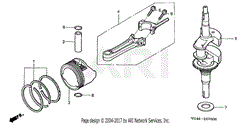 PISTON + CRANKSHAFT