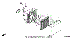 AIR CLEANER              (HRX217/K1/K2/K3/K4/K5)