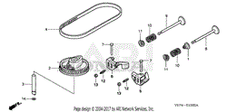 CAMSHAFT PULLEY          (HRX217/K1/K2/K3/K4/K5)