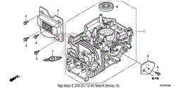 CYLINDER                 (HRX217/K1/K2/K3/K4/K5)