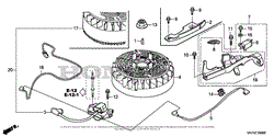 FLYWHEEL + IGNITION COIL (1)