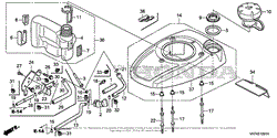 FAN COVER + FUEL TANK (2)