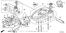 FAN COVER + FUEL TANK (2)