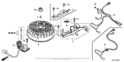 FLYWHEEL + IGNITION COIL (3)