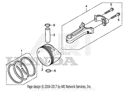 PISTON@CONNECTING ROD (HRX217K6)