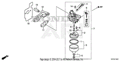 CARBURETOR (HRX217K6)