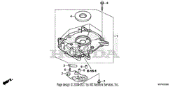 CRANKCASE COVER          (HRX217K6)