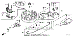 FLYWHEEL@IGNITION COIL   (4)