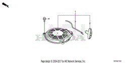 RECOIL STARTER (HRX217K6)