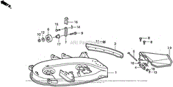 HA4118 CUTTER HOUSING