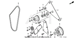 COOLING FAN PULLEY