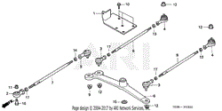 REAR STEERING ARM