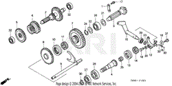 4WD LOWER COUNTERSHAFT