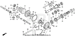 REAR DIFFERENTIAL GEAR