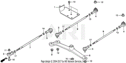 REAR STEERING ARM