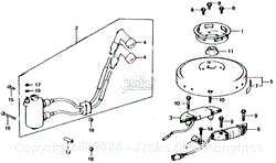 C.D.I. IGNITION COIL - FLYWHEEL