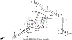 HEIGHT ADJUSTING LEVER