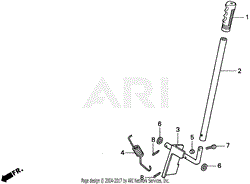 P.T.O. CLUTCH LEVER