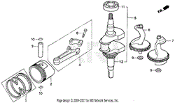 PISTON + CRANKSHAFT