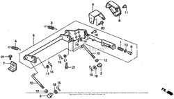 HEIGHT ADJUSTING LEVER