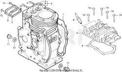 F400 CYLINDER HEAD + CYLINDER