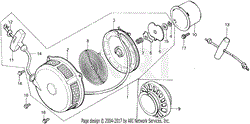 F400 RECOIL STARTER