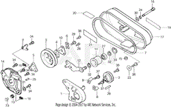 BELT COVER + PULLEY