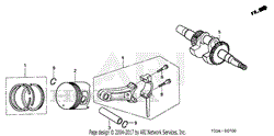 PISTON + CRANKSHAFT