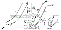 HANDLEBAR + THROTTLE LEVER