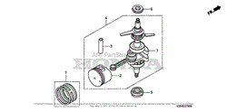 CRANKSHAFT + PISTON