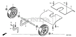 FENDER + WHEEL (FG110)