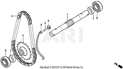 WHEEL SHAFT