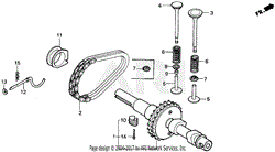 FR700 CAMSHAFT K-K1