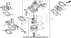 FR700 CARBURETOR K-K1