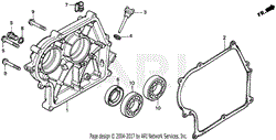 FR700 CRANKCASE COVER K-K1