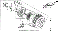 FR700 RECOIL STARTER K-K1