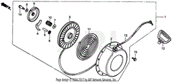 RECOIL STARTER (HS522)