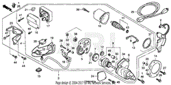 STARTER MOTOR (2056820-)