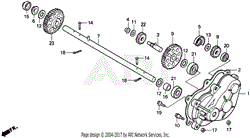 RIGHT TRANSMISSION CASE