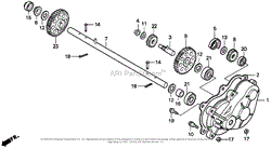 RIGHT TRANSMISSION CASE