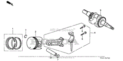 CRANKSHAFT + PISTON